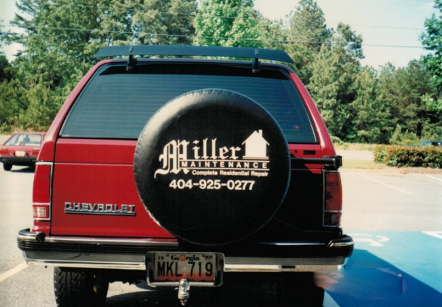 Miller; Vinyl Lettering